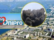 Над будівлями вже помітили стовп диму