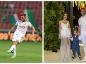 Мачей Рыбус с семьей