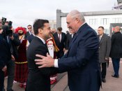 Володимир Зеленський і Олександр Лукашенко на II Форумі регіонів у Житомирі