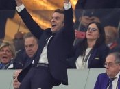 Эммануэль Макрон в Катаре