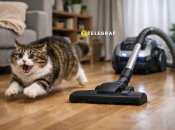 Котики бояться не лише пилососів, а й фенів