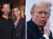 Дональд Трамп-младший, Беттина Андерсон и Донадьд Трамп