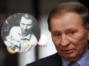 Леонід Кучма з маленькою донькою Оленою