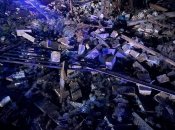 У центрі міста зруйновано громадянську інфраструктуру