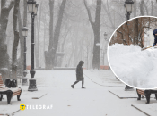 Снег в Киеве