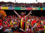 Фанаты сборной Бельгии