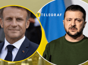 Емманюель Макрон та Володимир Зеленський