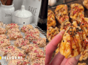 Брускетты из крабовых палочек