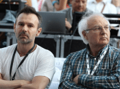 Иван Вакарчук и его сын музыкант Святослав Вакарчук