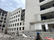 Разрушено здание Института связи в Полтаве