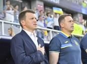 Руслан Ротань и его помощники по олимпийской сборной