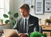 Мужчина в офисе