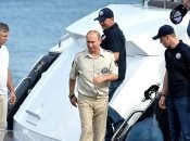 владимир путін на яхті