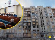 Многоэтажка, пострадавшая в результате вражеских обстрелов