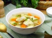 Суп из рыбных консервов - интересное первое блюдо