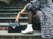 Цікаві ідеї образів зі світлим взуттям узимку 2023 року