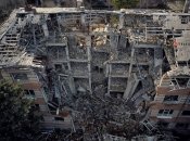 Разрушенный жилищно-коммунальный колледж в Харькове (архивное фото)