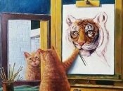 Разгадана загадка черного квадрата - Малевич закрасил картину конкурента: веселые шутки про художников