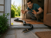 Что делать при встрече со змеей