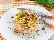 Очень вкусный праздничный салат