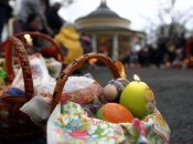 Освящение угощений на Пасху