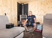 Кирилл Барашковский сам построил бункер на случай обстрелов