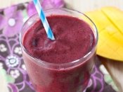 Рецепты стройности: черничный смузи для плоского животика