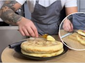 Быстрое хачапури на сковороде