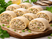 Закусочний рулет зі шпротами