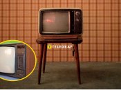 Старые сломанные телевизоры