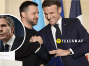 Энтони Блинкен, Эммануэль Макрон, Владимир Зеленский