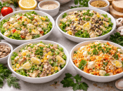 Салати з вареними яйцями