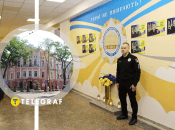 Одесский государственный университет внутренних дел разместил фото живого защитника на мемориале погибших