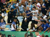 Фанатов избивали дубинками