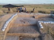 На місці розкопок у Шахі-Кора