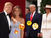 Дональд и Мелания Трамп 20 лет назад и сейчас