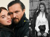 Олександр Усик із дружиною Катериною