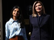 Акшата Мурті та Олена Зеленська