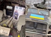 Українці захопили армійський позашляховик і використовуватимуть його тепер проти росіян