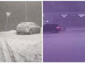 Гром в снегопад редкое явление