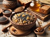 Голодна кутя  є символом достатку і добробуту (зображення створено за допомогою ШІ)