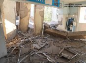 Запорожье после обстрела. Фото: Запорожская ОВА