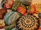 DIY. Морские камешки на счастье. Идеи для росписи по камням