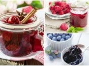 3 рецепта варенья: малина, черника и вишня