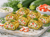 Кабачковые рулетики