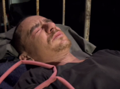 Украинский военный, подвергшийся атаке