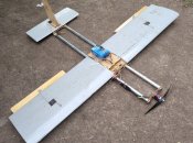 БПЛА "Молнія" зроблений фактично з того, що було під рукою