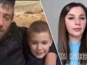 Вероятно, украинский ребенок в руках чеченца