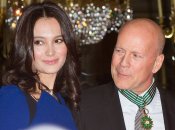 Брюс Уиллис с женой Эммой Хеминг-Уиллис