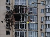 Последствия одной из атак по Киеву